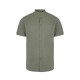 Camisa Stretch M/Corta. VERDE OLIVA CLARO