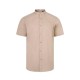 Camisa Stretch M/Corta. BEIGE CLARO