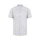 Camisa Stretch M/Corta. GRIS HIELO