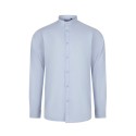 Camisa Stretch cuello Mao. 67% Alg - 29% Pol - 4% Elas