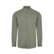 Camisa Stretch cuello Mao. 67% alg. 29% pol. 4% elas. VERDE OLIVA CLARO