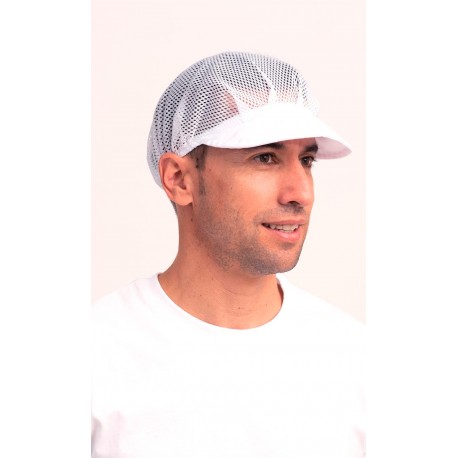 Pack Cofia-Visera-Rejilla,10 unid. B/BLANCO