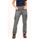 Pantalón Elást_Hidrofugado.240gr/m2 GRIS MEDIO