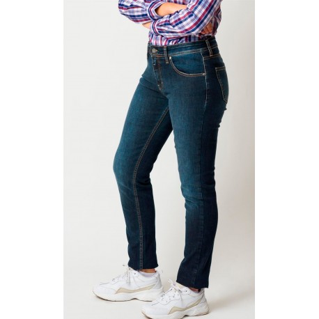 Vaquero Elástico cinco bolsillos. 98% Alg. - 2% Elastano, 300gr/m2
