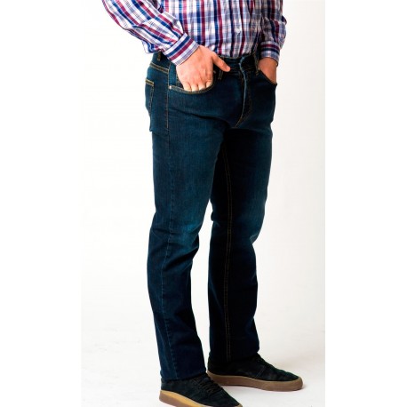 Vaquero Elástico cinco bolsillos. 98% Alg. - 2% Elastano, 300gr/m2