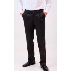 Pantalón Elástico Antimanchas una pinza. 55% Pol - 43% Lana- 2% Lycra