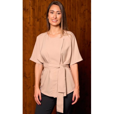 Casaca Señora tipo kimono. 94% Poliéster, 6% Elastano, 165 gr/m²