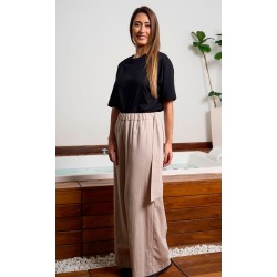 Pantalón M Cint. Elástica. 80%alg.20%pol. 146 gr/m² BEIGE CLARO