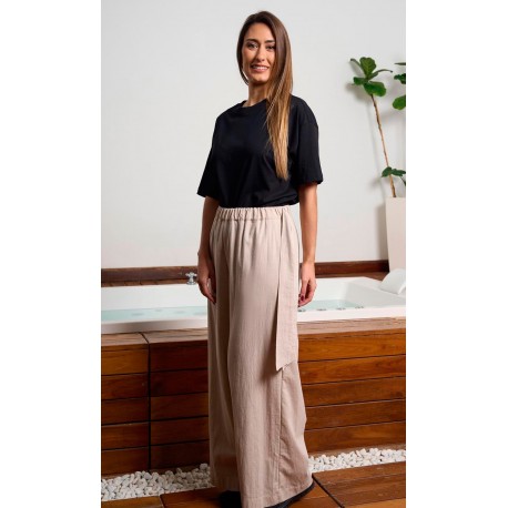Pantalón M Cint. Elástica. 80%alg.20%pol. 146 gr/m² BEIGE CLARO