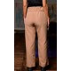 Pantalón M Cint Elástica. 92%pol.8%elas.215 gr/m² MARRON