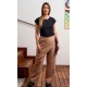 Pantalon con Sobrefalda. 92% Pol. 8% Elas. 215 gr/m²