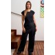 Pantalon con Sobrefalda. 92% Pol. 8% Elas. 215 gr/m²
