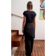 Pantalon con Sobrefalda. 92% Pol. 8% Elas. 215 gr/m²
