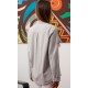 Polera Unis. Oversize M/L .80%Alg.20%Pol.146 gr/m² GRIS
