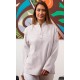 Polera Unis. Oversize M/L .80%Alg.20%Pol.146 gr/m² BLANCO