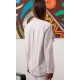 Polera Unis. Oversize M/L .80%Alg.20%Pol.146 gr/m² BLANCO