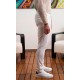 Pantalón Unis. Estilo Lino. 80%Alg. 20%Pol.146 gr/m² BLANCO