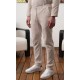 Pantalón Unis. Estilo Lino. 80%Alg. 20%Pol.146 gr/m² BEIGE
