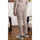Pantalón Unis. Estilo Lino. 80%Alg. 20%Pol.146 gr/m² BEIGE