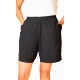 Bermuda Unisex Microfibra. Negro