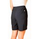 Bermuda Unisex Microfibra. Negro