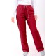 Pantalón Unisex Microfibra. Burdeos