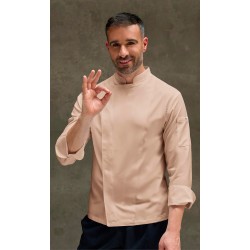 Chaqueta de Microfibra con espalda Transpirable. 94% Pol. 6% Elas. 165 gr/m²