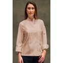 Chaqueta de Microfibra con espalda Transpirable. 94% Pol. 6% Elas. 165 gr/m²