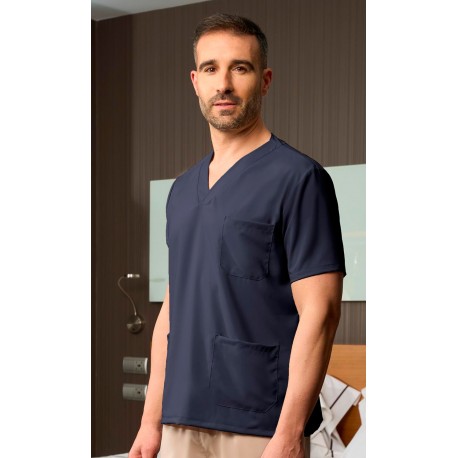 Casaca Microfibra Unisex, espalda transpirable. 100% Poliéster. 145 gr/m²
