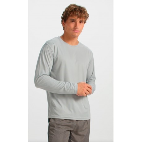 Camiseta Técnica M/L. 100% Pol. Reciclado.125 g/m²