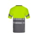 Camiseta Algodón Bicolor. Piqué. 55% alg. 45% pol. 150 g/m2