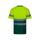 Camiseta Algodón Bicolor. Piqué. 55% alg. 45% pol. 150 g/m2