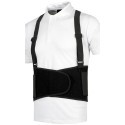 Faja lumbar con tirantes.