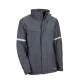 Parka con bandas reflectantes