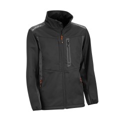 Softshell ligero de alto rendimiento con forro micropolar. 100% Pol. membrana TPU