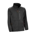 Softshell ligero de alto rendimiento con forro micropolar. 100% Pol. membrana TPU