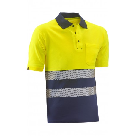 Polo AV bandas Segmentadas  55% alg. 45% pol. de 150 g/m².