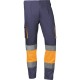 Pantalón Alta Visibilidad Multibolsillos. 98% algodón. - 2% Elastano