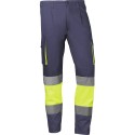 Pantalón Alta Visibilidad Multibolsillos. 98% algodón. - 2% Elastano