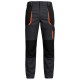 Pantalón elásticos reforzado en culera multibolsillos 68% Alg - 30% Pol - 2% Elastano.260g/m2