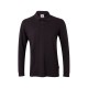 Polo Manga Larga. Piqué. 60% algodón - 40% poliéster. 180 g/m2