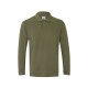 Polo Manga Larga. Piqué. 60% algodón - 40% poliéster. 180 g/m2