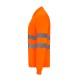 Polo M/L Alta Visibilidad.  Bird-Eye. 100% poliéster.140 g/m2