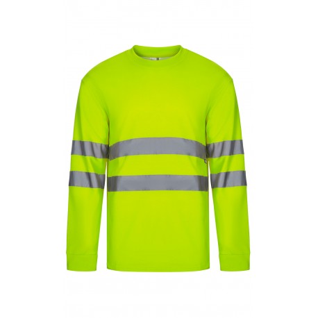 Camiseta Técnica Manga Larga. Bird-Eye. 100% poliéster.140 g/m2