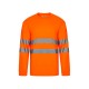 Camiseta Técnica Manga Larga. Bird-Eye. 100% poliéster.140 g/m2