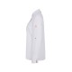 Chaqueta de Cocina de Mujer con Tejido Coolmax®. Delantero 65% poliéster reciclado GRS