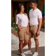 Bermuda Unisex Super Fibra. 100% Poliéster 172 gr/m²