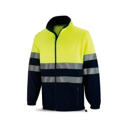 Chaqueta Polar Alta Visibilidad. 280 gr.