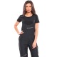 Pantalón peto de Microfinra. 100% Poliéster
