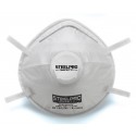 Mascarilla desechable FFP2 con válvula de exhalación.